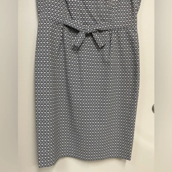 NWT Talbots Bow-Front Patterned Dress - Picture 4 of 15